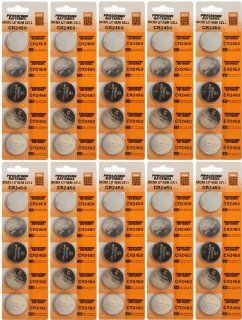 50 x CR2450 Lithium Coin Cell Batteries: Health & Personal Care