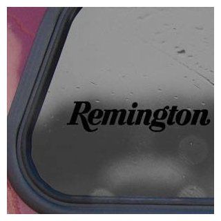 Remington 870 Super Magnum Black Decal Sticker Die cut Black Decal Sticker: Automotive