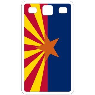 Arizona AZ State Flag White Samsung Galaxy S3   i9300 Cell Phone Case   Cover: Cell Phones & Accessories