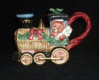 Teddy Bear & Horse Christmas Train Creamer : Other Products : Everything Else
