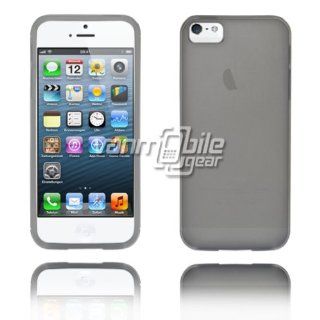 VMG For New Apple iPhone 5 Premium TPU Rubber Gel Skin Case Cover   SMOKE Sli: Cell Phones & Accessories