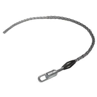 Woodhead 36620 Pulling Grip, Multi Weave, Rotating Eye, Dark Green Color Code, 6800lb Approximater Break Strength, .875" Eye Cable Thickness, 26.00" Mesh Length, .25 .49" Cable Diameter: Electrical Pulling Grips: Industrial & Scientific