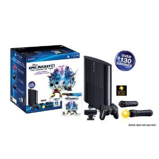 PS3 Slim 250GB Epic Mickey: Power of 2 Bundle (PlayStation 3): Video Games
