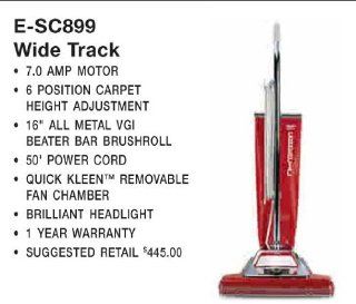 Sanitaire SC899F Commercial Shake Out Bag Wide Upright Vacuum Cleaner with 7 Amp Motor, 16" Cleaning Path: Household Upright Vacuums: Industrial & Scientific