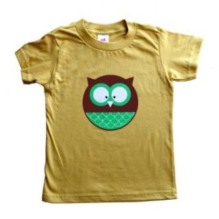 Organic Forest Owl Animal Toddler Tee (Made in USA) Infant And Toddler T Shirts Clothing