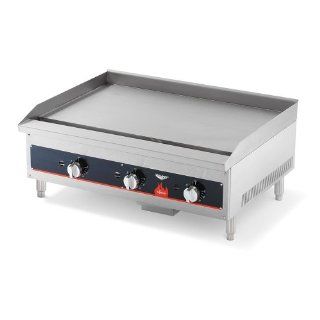 Vollrath 40721 Cayenne 36" Flat Top Gas Countertop Griddle (Anvil FTG9036)   Manual Control : Camping Griddles : Sports & Outdoors