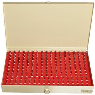 Fowler 53 880 250 Cylindrical Pin Gage Set, 0.061" 0.250" Graduation Range, 0.001" Graduation Interval, Set of 190: Hardware Pin Gages: Industrial & Scientific