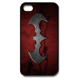 Custom Batman Logo Cover Case for iPhone 4 4s LS4 902 Cell Phones & Accessories