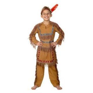 Child Small 4 6   Fabulous Indian Boy Costume with Headband: Toys & Games