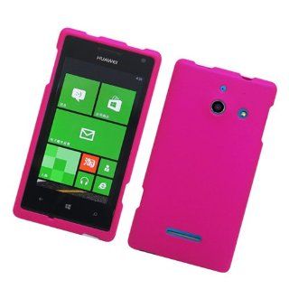 Pink Hard Cover Case for Huawei W1 H883G Windows Phone Straight Talk: Cell Phones & Accessories