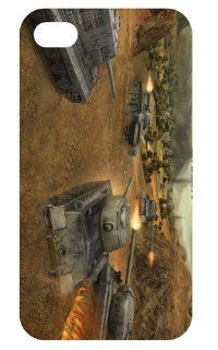 World of Tanks Games Fashion Hard Back Cover Skin Case for Apple Iphone 4 4g 4s 4th Generation i4wot1006: Cell Phones & Accessories