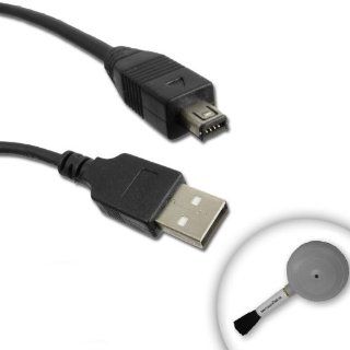 NIKON Equivalent USB 2.0 A male to mini B 8 pin male UC E1 Interface cable for Select CoolPix 885 / 5000 / 8700 and More Series Digital Cameras *** Includes Accessory Bag: Computers & Accessories