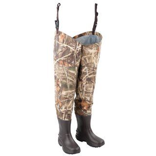 Hodgman Waterfowl Breathable Hip Wader with EVA Boot (RealTree Max 4 Camo, 9) : Sports & Outdoors