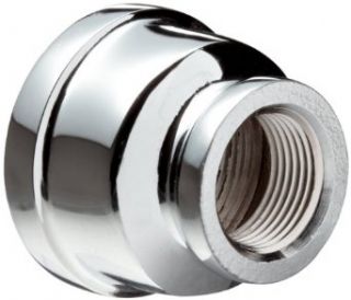 Chrome Plated Brass Pipe Fitting, Reducing Coupling, 3/4" X 1/2" NPT Female: Industrial Pipe Fittings: Industrial & Scientific