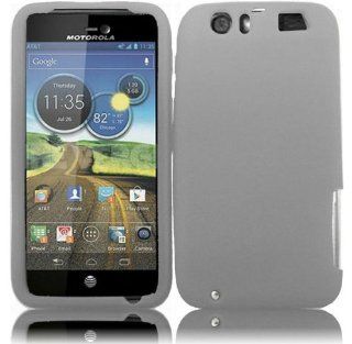 VMG For Motorola Atrix HD MB886 (Atrix 3, Dinara) Cell Phone Soft Gel Silicone Skin Case Cover   CLEAR Frosted Milky White [SPECIAL PROMO PRICE]: Everything Else