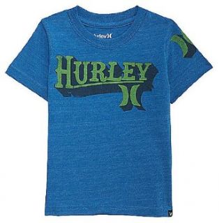 Hurley Baby Boys Americana Tee (12 24 Months) Code Blue Heather, 12 Months Novelty T Shirts Clothing
