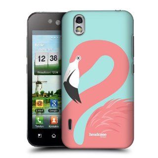 Head Case Designs Pink Fashion Flamingos Hard Back Case Cover For LG Optimus Black P970: Cell Phones & Accessories