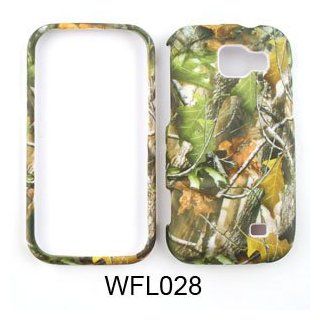 Samsung Transform M920 Camo , Camouflage Hunter Series, w/ Green Leaves Hard Case,Cover,Faceplate,SnapOn,Protector: Cell Phones & Accessories