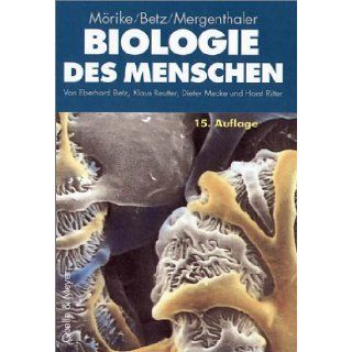 Biologie des Menschen. (Lernmaterialien): Klaus D. Mrike, Eberhard Betz, Walter Mergenthaler, Klaus Reutter, Dieter Mecke, Horst Ritter: 9783494012971: Books