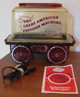 The Great American Popcorn Machine Corn Popper: Kitchen & Dining