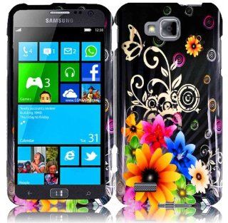 For Samsung ATIV Odyssey T899m Hard Design Cover Case Chromatic Flower Accessory: Cell Phones & Accessories