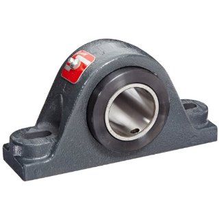 Browning PBE920X 2 3/16 Tapered Roller Pillow Block, 2 Bolt, Setscrew Double Collar Lock, SR Mount Type, Contact Seal, Cast Iron, Inch, 2 3/16" Bore, 2 1/2" Base To Center Height, 7 11/32" Bolt Hole Spacing Width: Pillow Block Bearings: Indu