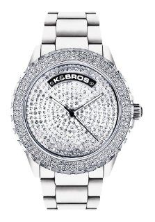 K&BROS Women's 9554 2 Icetime Fashion Three Hands Glitter Watch at  Women's Watch store.