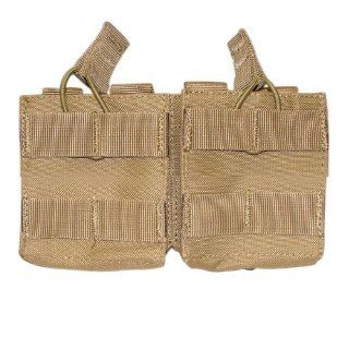 Double M 14 / G3 / SCAR H Open Top Dual Magazine Pouch   Coyote Tan : Gun Ammunition And Magazine Pouches : Sports & Outdoors