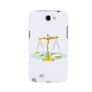 SudysAccessories Libra Samsung Galaxy Note 2 Case Note II Case N7100   SoftShell Full Plastic Snap On Graphic Case: Cell Phones & Accessories