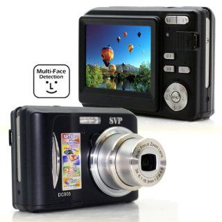 SVP DC 905 Black 9MP 3X Optical Zoom 2.4 LCD Digital Camera" : Camera & Photo