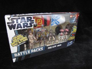 Star Wars 2012 Clone Wars Exclusive Battle Pack Mos Espa Arena C3P0, Anakin Skywalker, Sebulba Pit Droid: Toys & Games