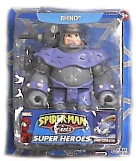 Marvel Spider man & Friends Rhino Action Figure: Toys & Games