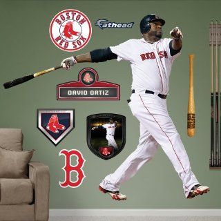 MLB Boston Red Sox David Ortiz Wall Graphics  Sports Fan Wall Banners  Sports & Outdoors