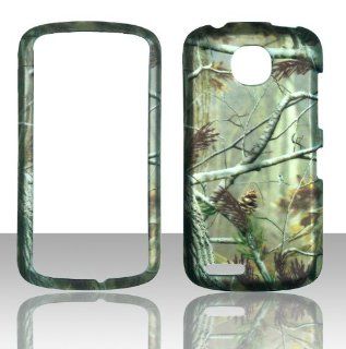 2D Camo Tree Pantech Marauder R910L Verizon Case Cover Phone Snap on Cover Case Faceplates: Cell Phones & Accessories