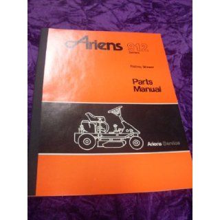 Ariens 912 Series Riding Mower OEM Parts Manual: Ariens 912: Books