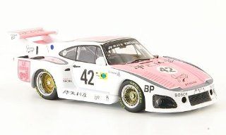 Porsche Italya 935 K3, No.42, 24h Le Mans , 1980, Model Car, Ready made, Ebbro 1:43: Ebbro: Toys & Games