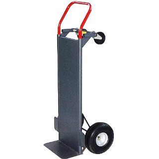 Milwaukee Hand Trucks 30087 Hand Truck with Solid Platform and 10 Inch Pneumatic Tires: Office Products