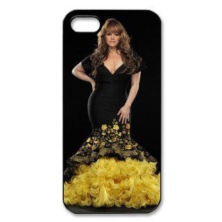 AZA Hard Case for iPhone 5s, Jenni Rivera Protective iPhone Cover Black/White Retail Packaging Cell Phones & Accessories
