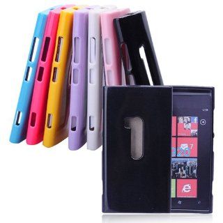 Nice Candy Color Silicone Protective Back Case for Nokia Lumia 920   Purple + Worldwide free shipping: Everything Else