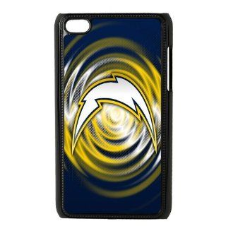 popularshow NFL San Diego Chargers logo cover case for Ipod touch 4th Phone Case: Cell Phones & Accessories