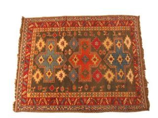 hand knotted carpet in Pakistan, Shirvan 6ft0"x5ft1"   Hand Knotted Rugs