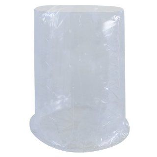 New Pig DRM930 Round Bottom Polyethylene Peel Over Drum Liner, For 55 Gallon Drums, 22 1/2" Diameter x 40" Height, 10 mil Thick, Clear (Box of 50): Drum And Pail Liners: Industrial & Scientific