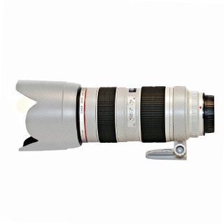 LensSkins White Carbon Fiber for Canon EF 70 200mm f/2.8L IS USM II (C70200X2WF) : Camera Lens Hoods : Camera & Photo