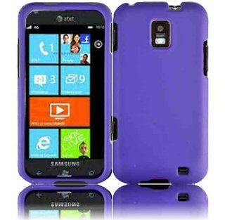 Purple Hard Cover Case for Samsung Focus S SGH I937: Cell Phones & Accessories