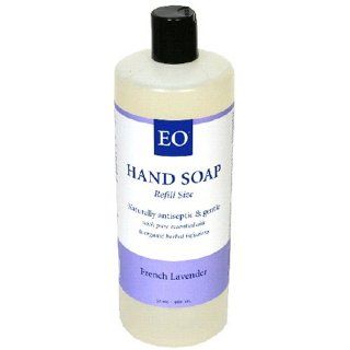 EO Hand Soap, Refill Size, French Lavender, 32 oz (960 ml) (Pack of 2)  Beauty