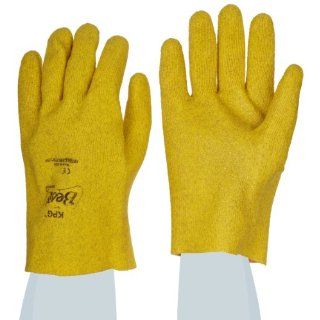 Showa Best 962 Fuzzy Duck Fully Coated PVC Glove, Cotton Jersey Liner: Work Gloves: Industrial & Scientific