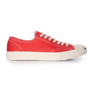 Converse Jack Purcell Ltt Garment Dye, Tomato/White Uk Size: 11: Fashion Sneakers: Shoes