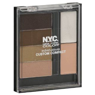 New York Color Individualeyes Custom Compact, #940 Central Park for Green Eyes   0.051 Oz, Pack of 2 : Eye Shadows : Beauty