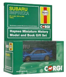 Corgi CC03012 Haynes Subaru Impreza 1:43 Scale Book and Die Cast Vehicle Gift Set: Toys & Games