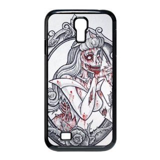 The Zombie Disney Princess Aurora Sleeping Beauty Samsung Galaxy S4 Case for SamSung Galaxy S4 I9500 Plastic New Back Case: Cell Phones & Accessories